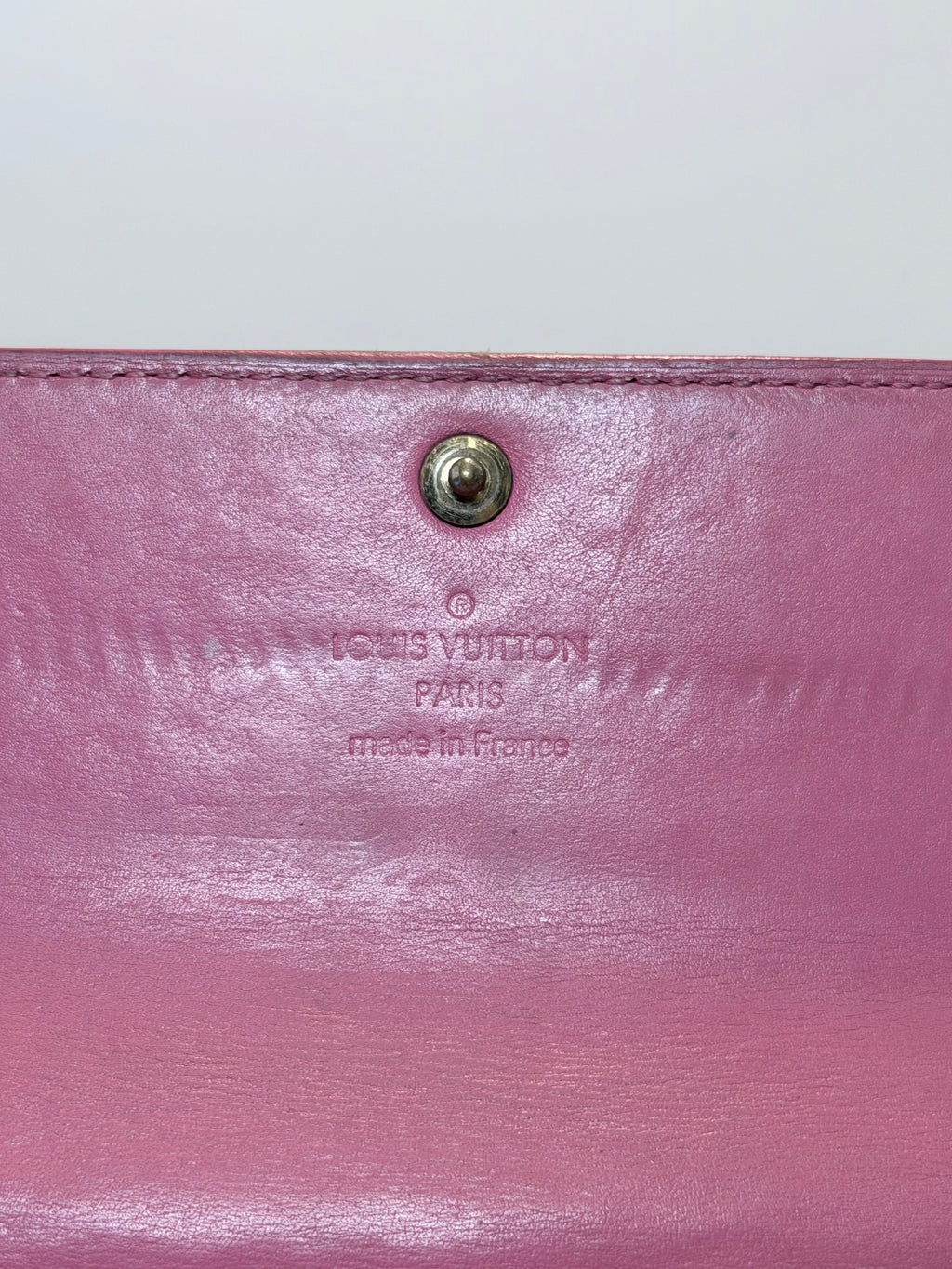 Louis Vuitton Vernis Pink Wallet