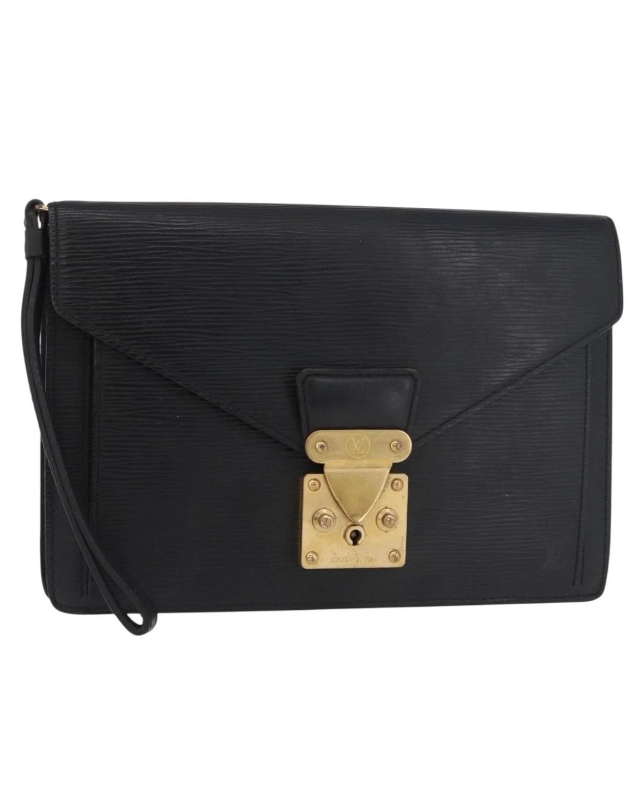 Louis Vuitton Epi Série Dragonne Clutch – Black
