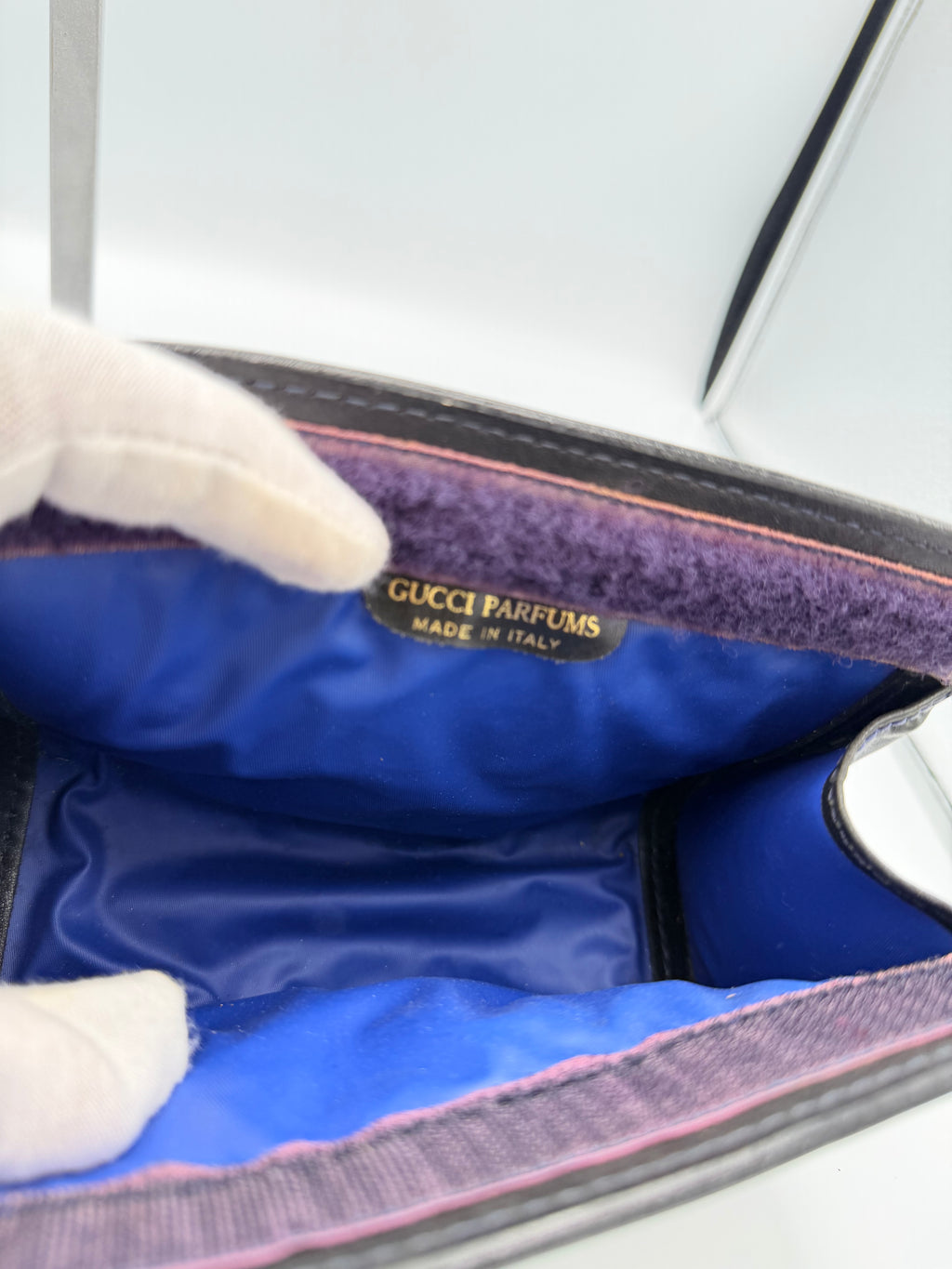 Gucci GG Supreme Web Clutch