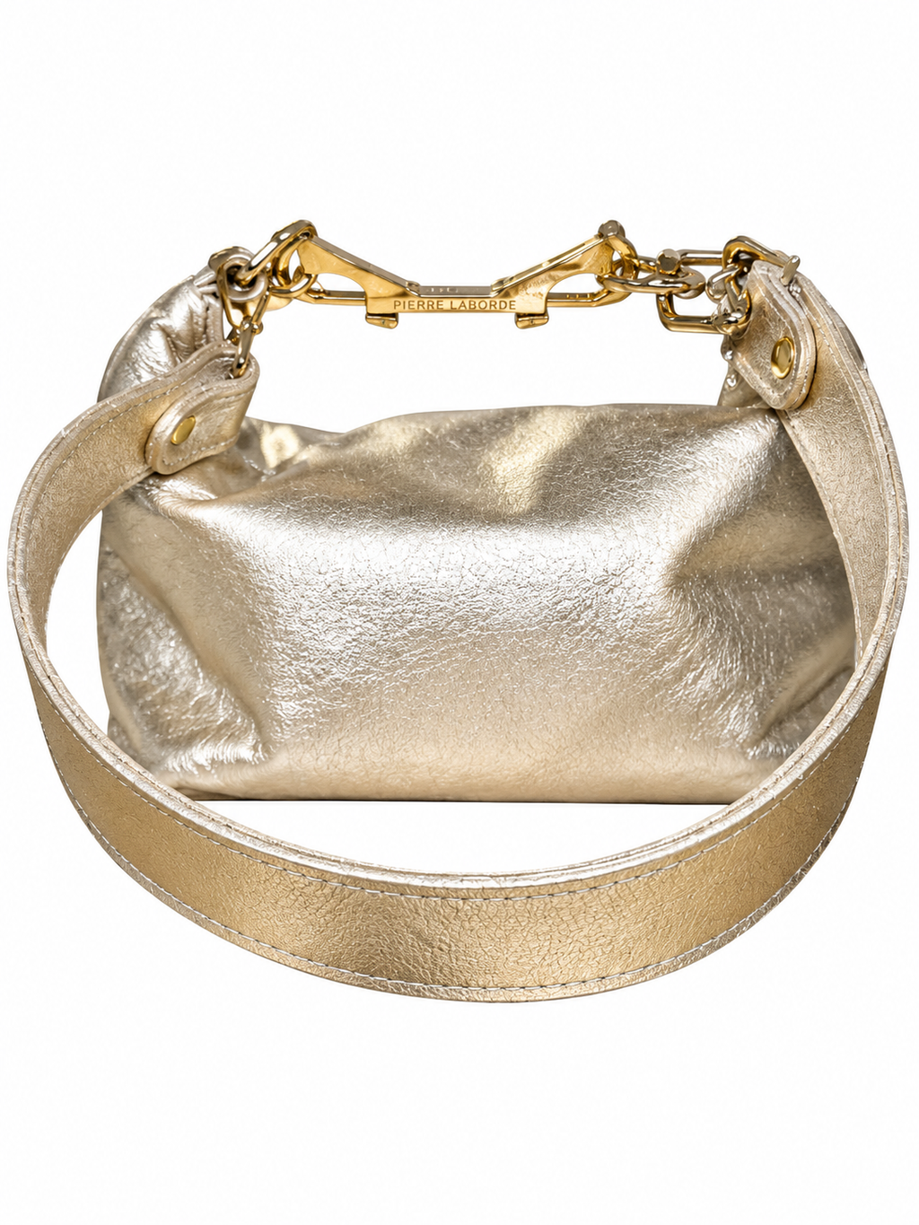 Pierre Laborde One-of-One Silver & Gold Pony Hair Bag