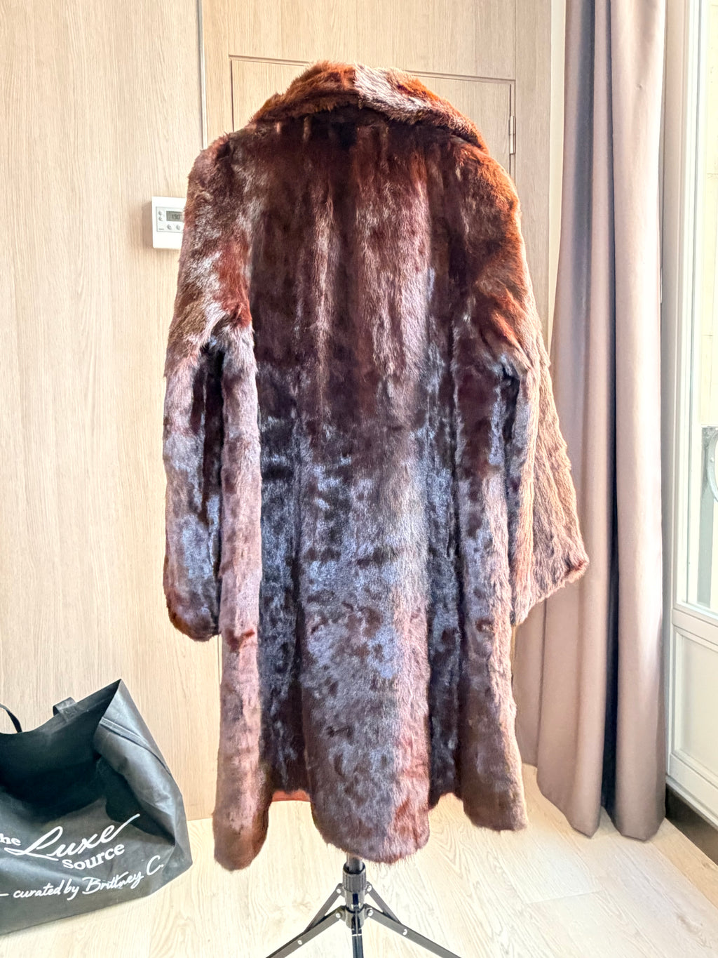 Vintage Sheared Beaver Fur Coat – Medium - 032