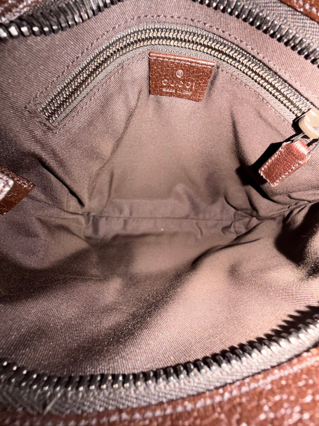 Gucci GG Canvas Messenger Crossbody Bag
