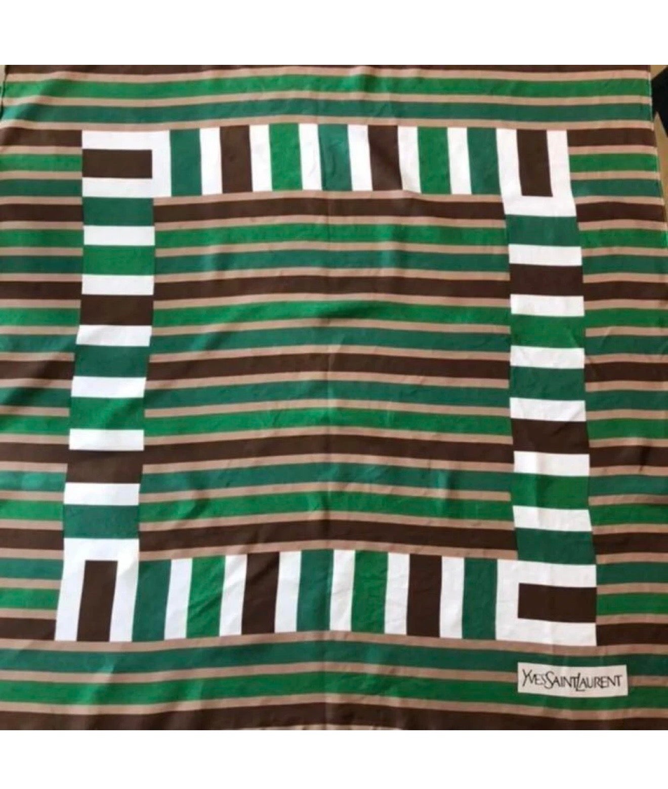 Yves Saint Laurent Silk Scarf