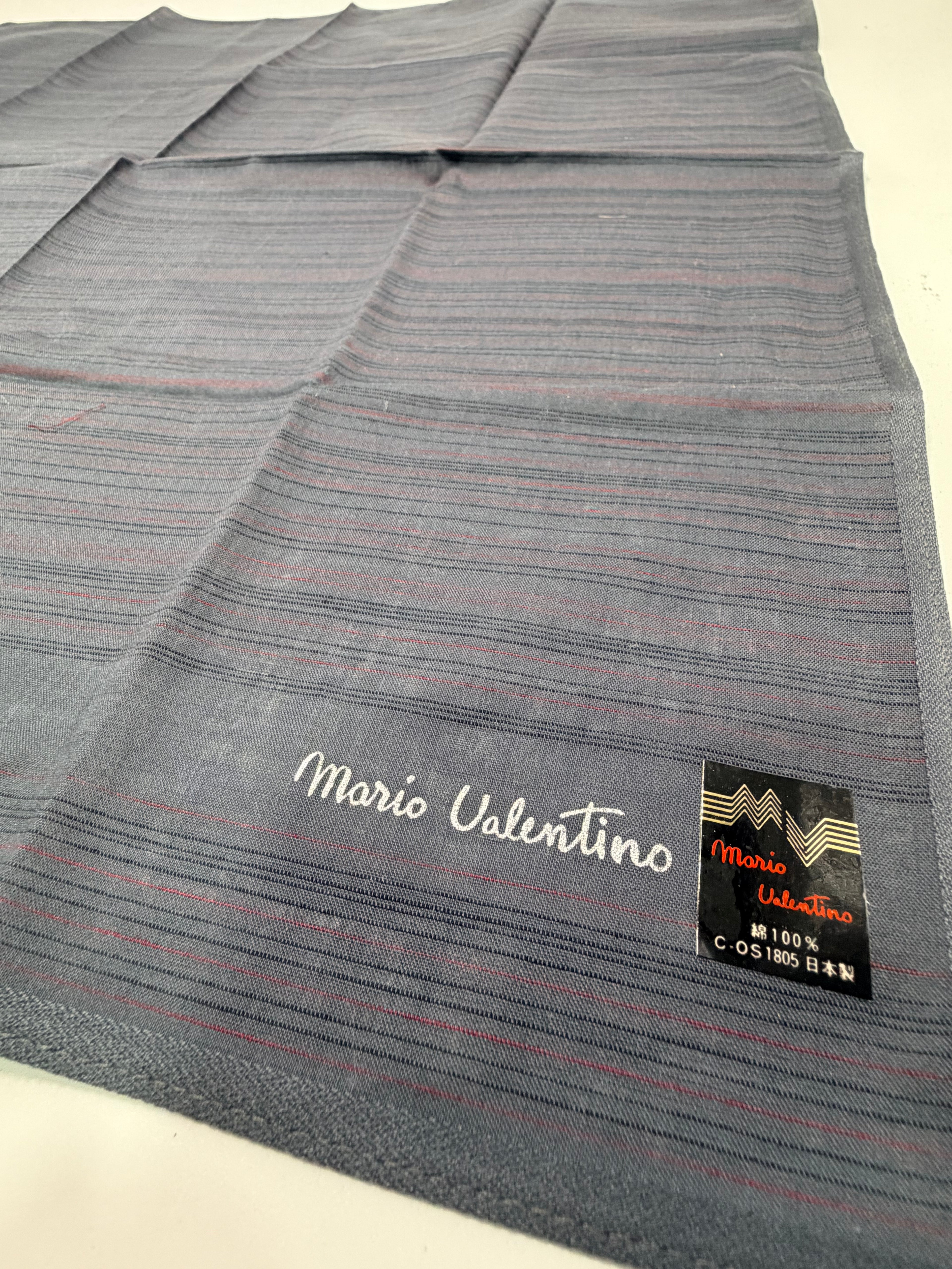 Vintage Mario Valentino Fine Cotton Handkerchief