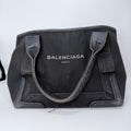 Balenciaga Black Canvas Tote