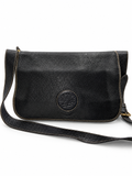 Givenchy Life Black Pebbled Leather Crossbody / Shoulder Bag