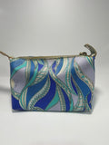 Emilio Pucci Printed Leather Mini Hand Bag