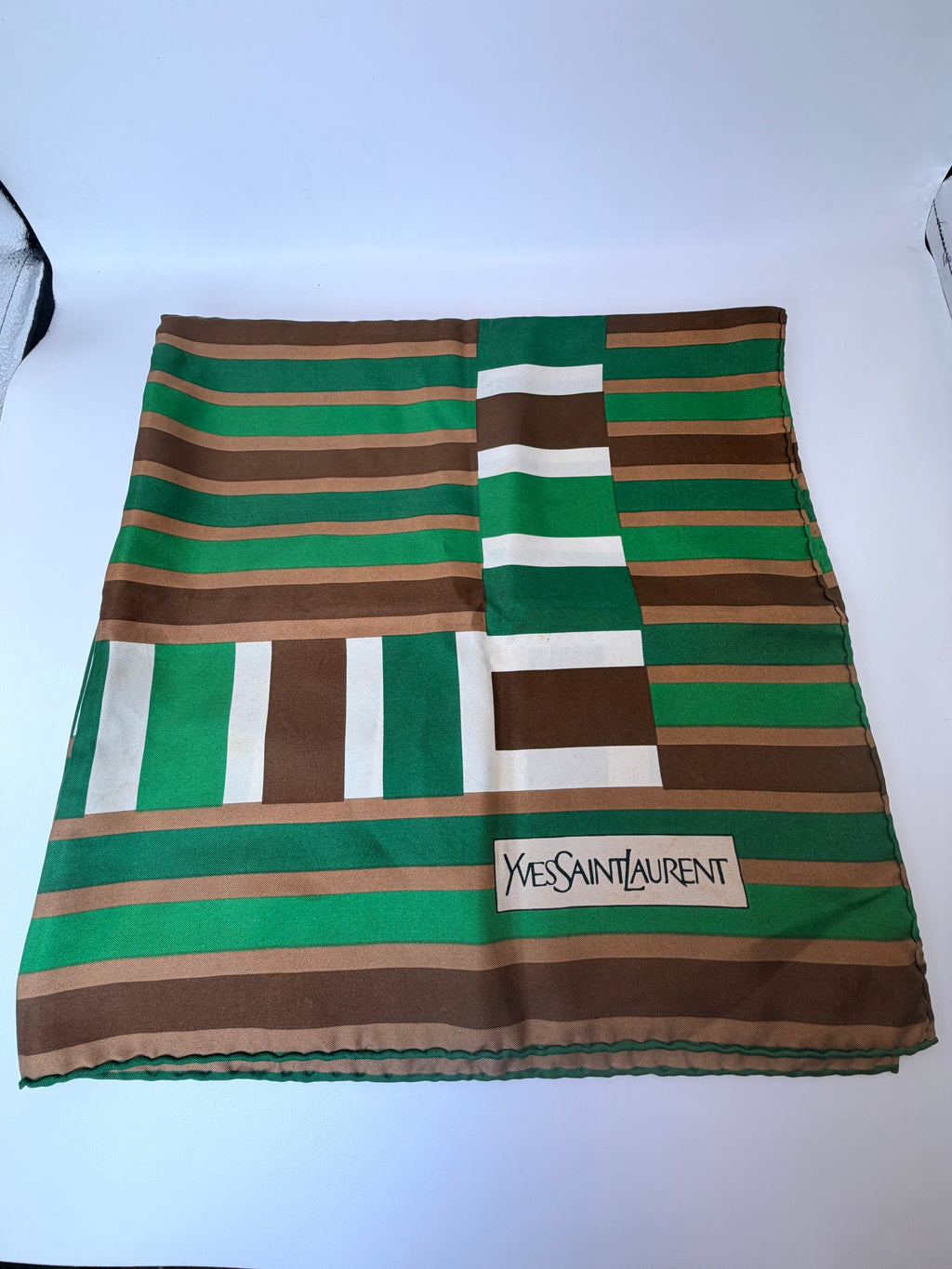 Yves Saint Laurent Silk Scarf