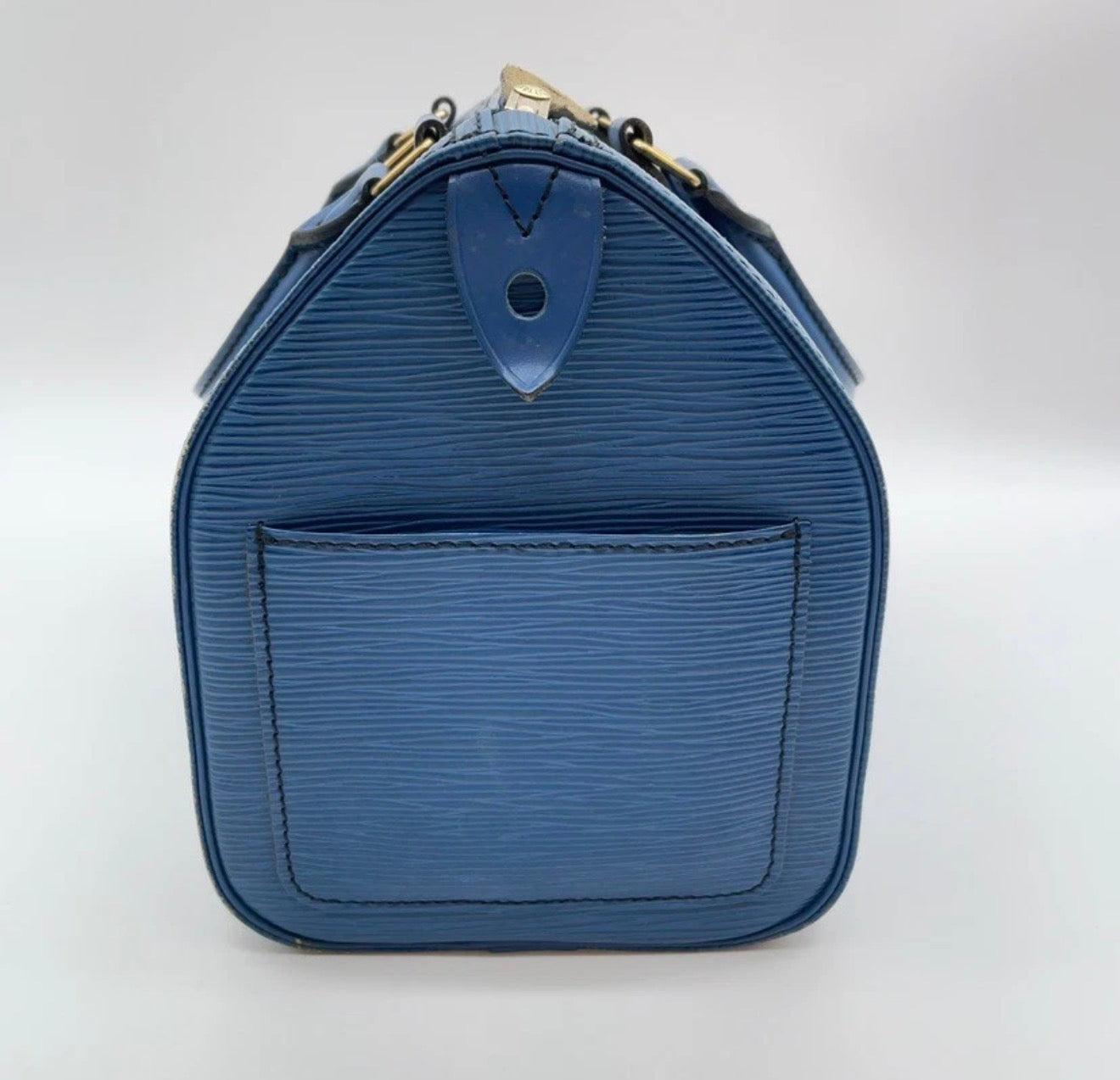 Louis Vuitton Speedy 25 Epi Toledo Blue