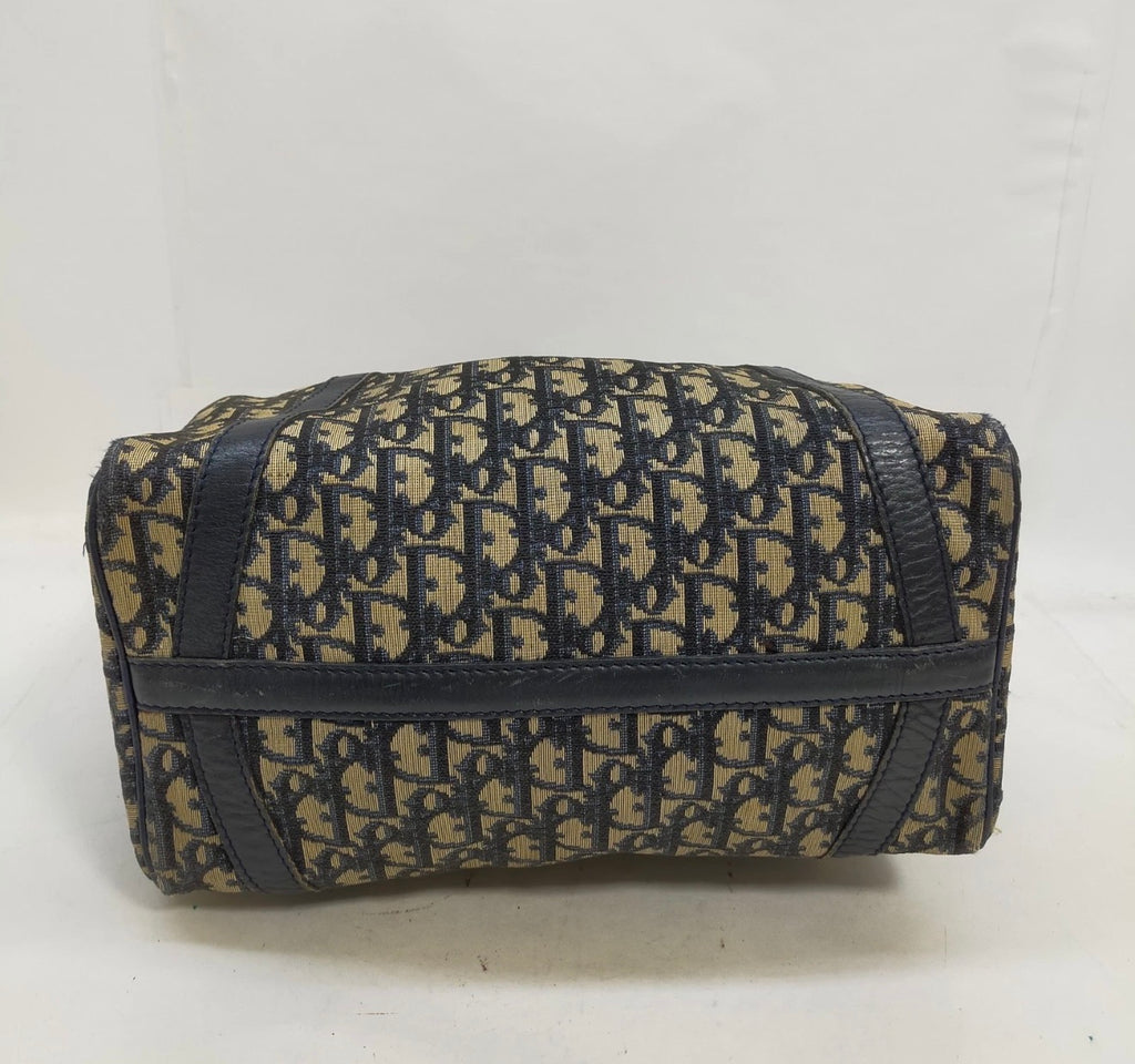 Christian Dior Trotter Boston Bag – Navy