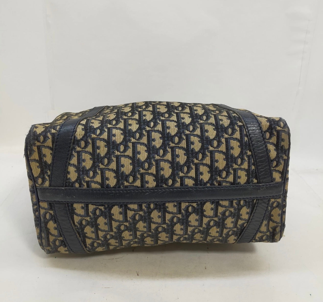 Christian Dior Trotter Boston Bag – Navy