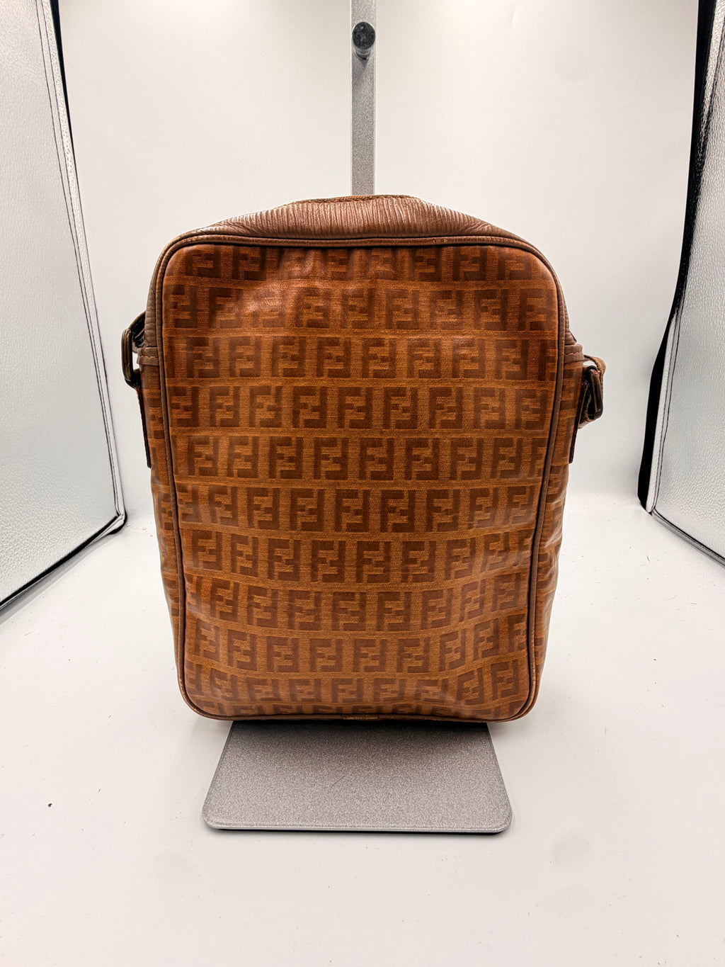 Fendi Zucca FF Crossbody Bag