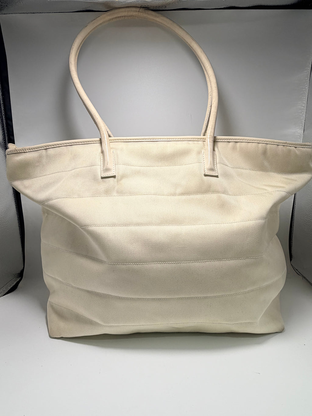 Gucci White Large Tote Bag