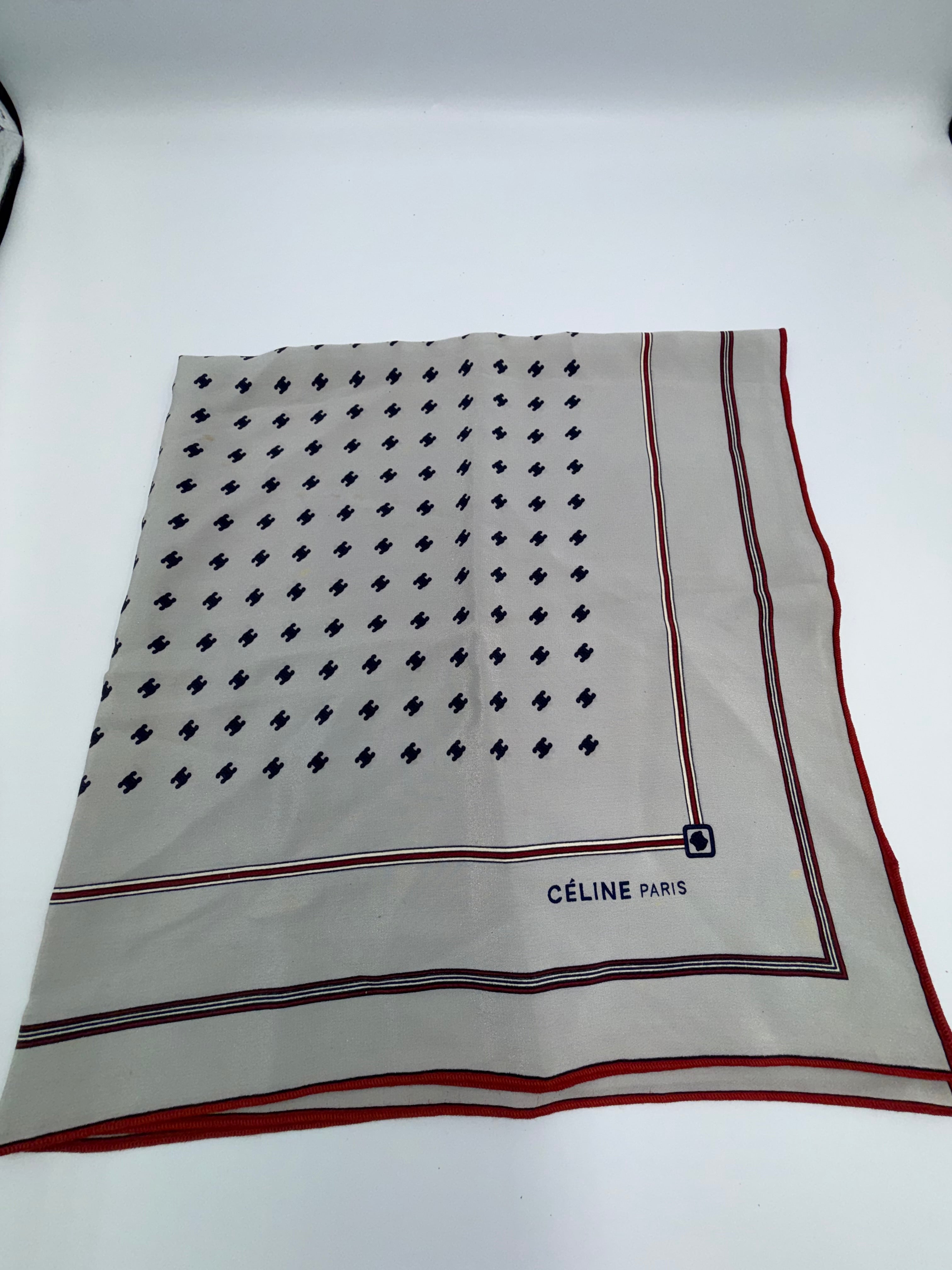 Yves Saint Laurent Silk Scarf