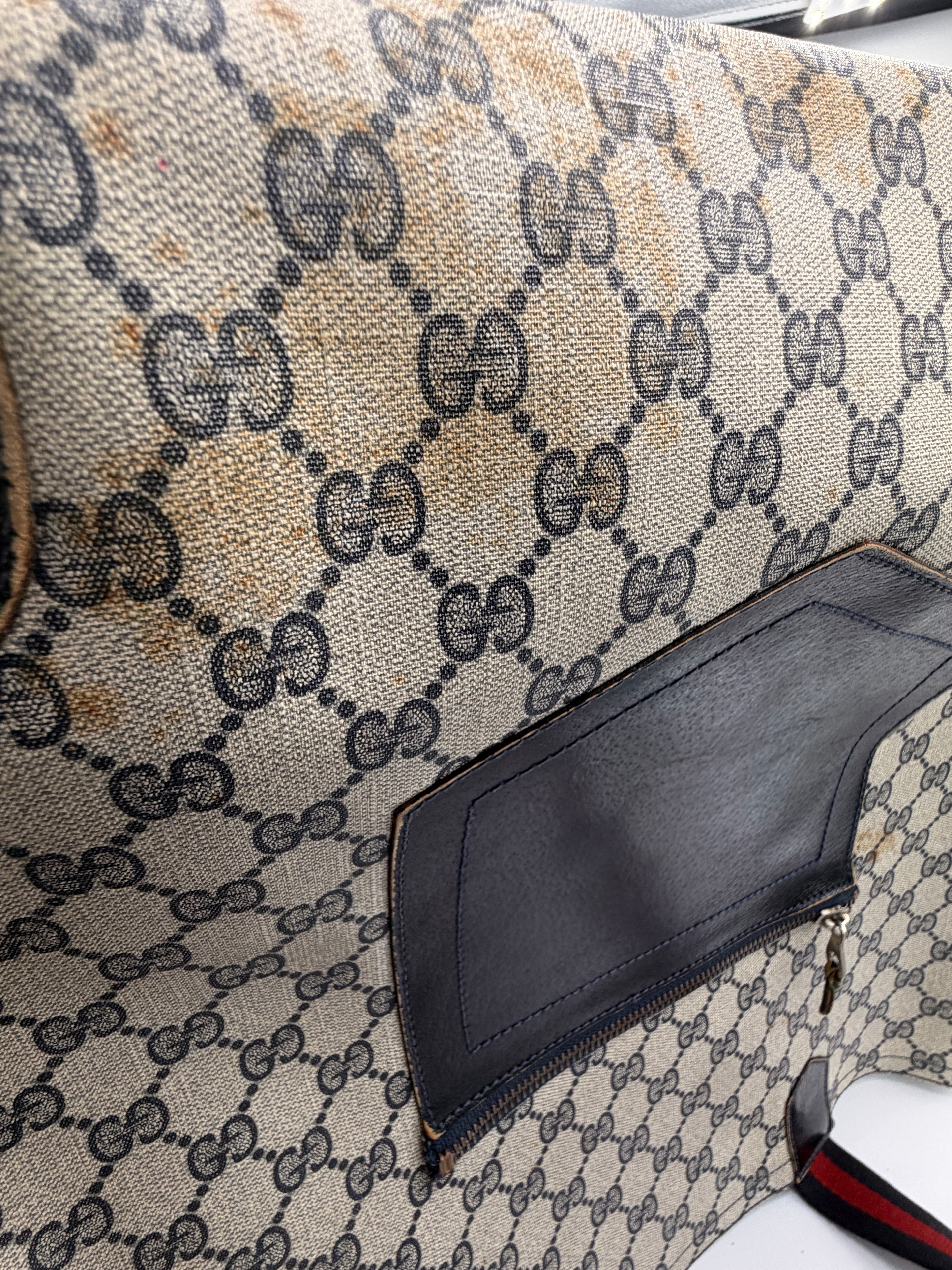 Gucci GG Supreme Web Tote