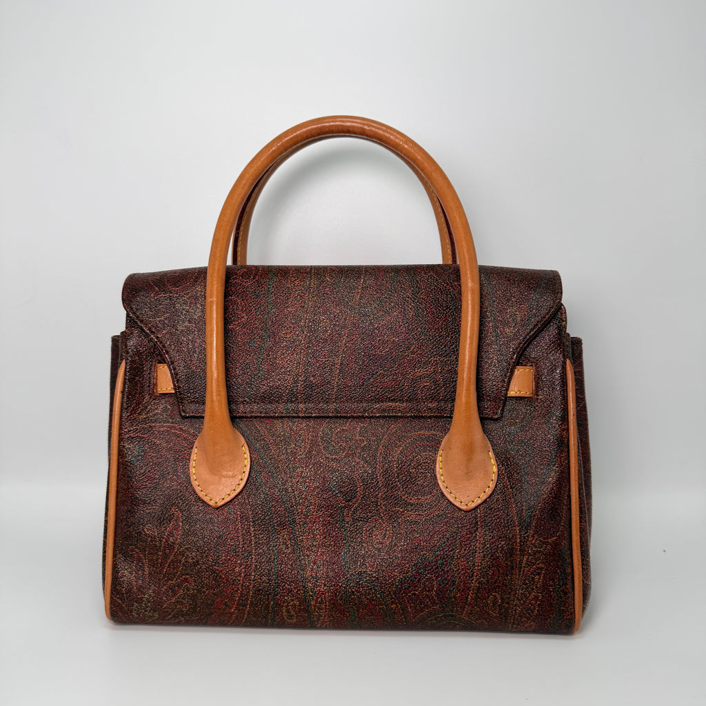 Etro Top Handle Bag with Crossbody Strap