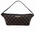 Gucci GG Canvas Mini Pochette Shoulder Bag