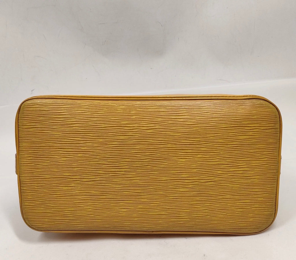 Louis Vuitton Yellow Epi Alma PM