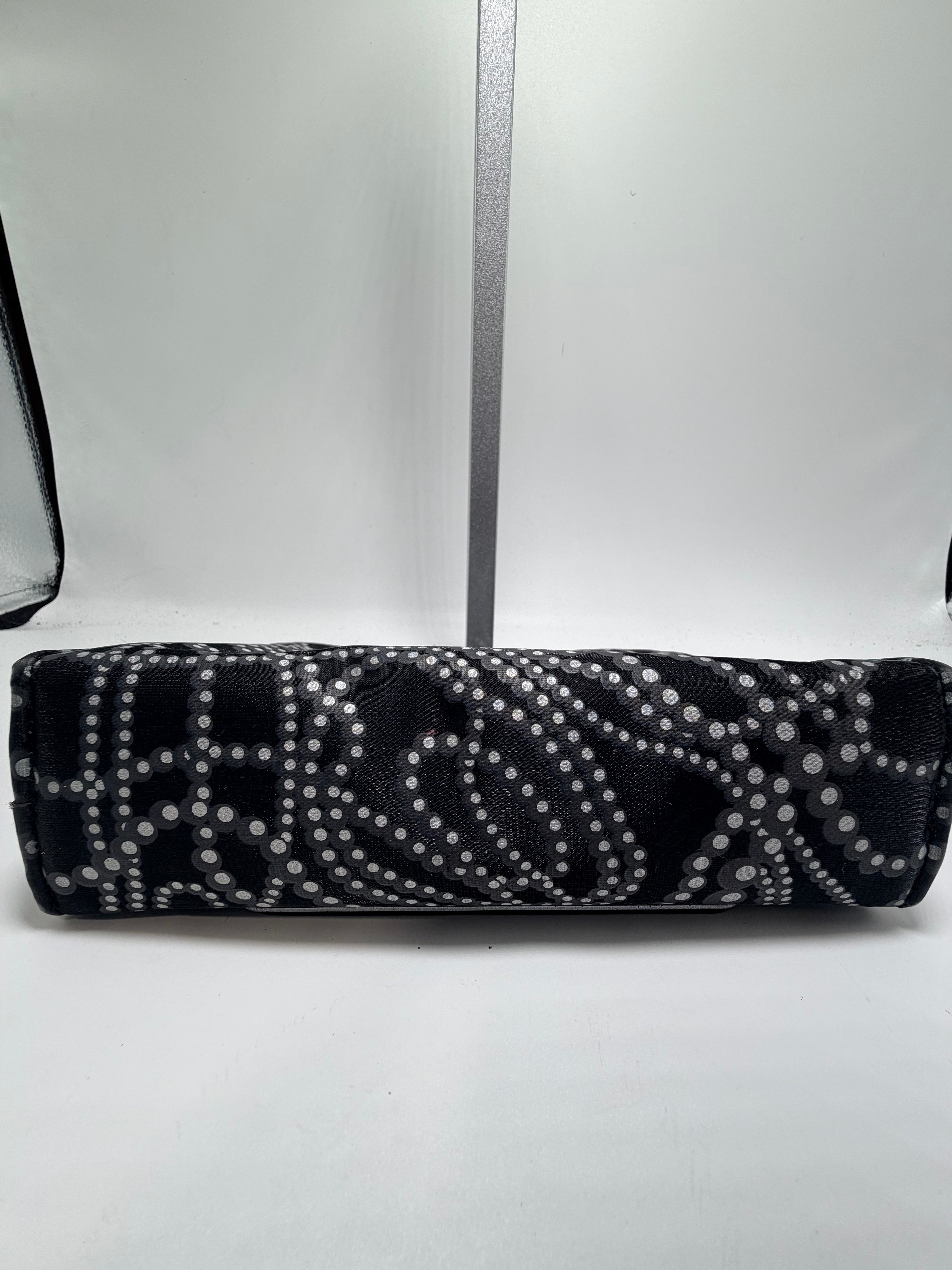 Givenchy Printed Cosmetic Pouch – Black & Grey Zip Case