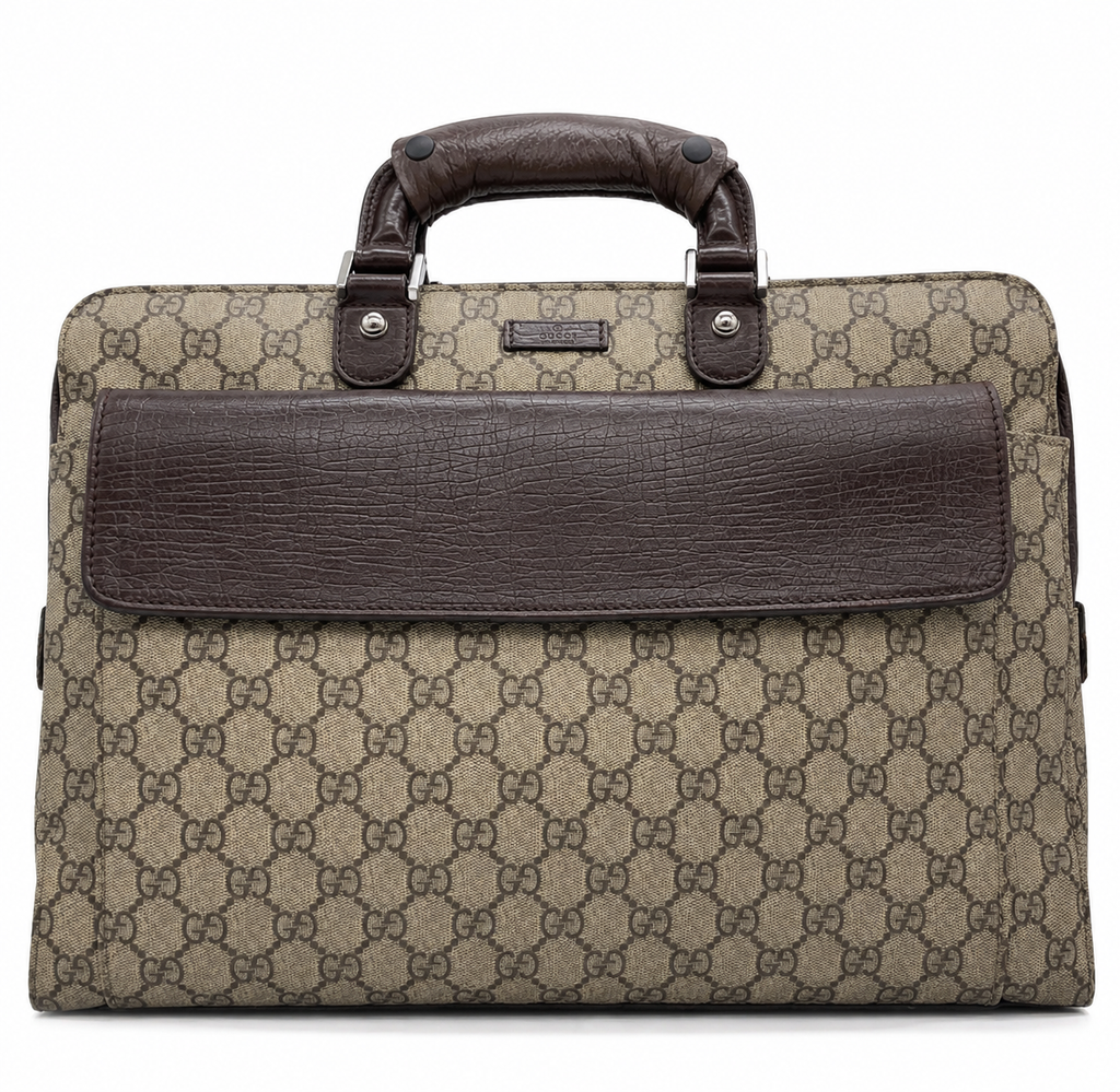 Gucci GG Supreme Canvas Briefcase
