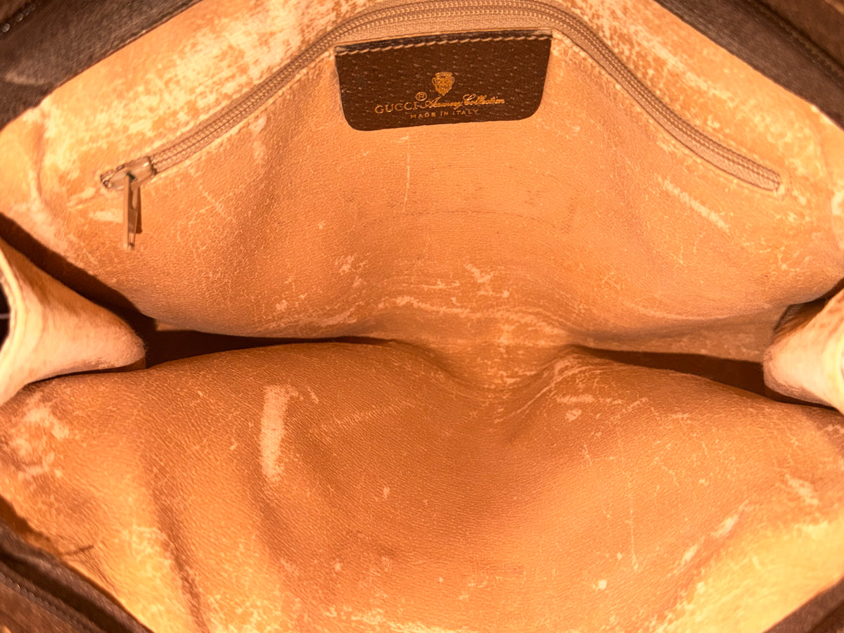 Gucci GG Monogram Zip Clutch