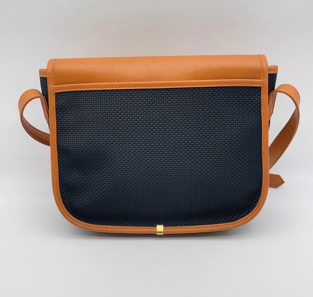 Yves Saint Laurent Woven Messenger Crossbody Bag