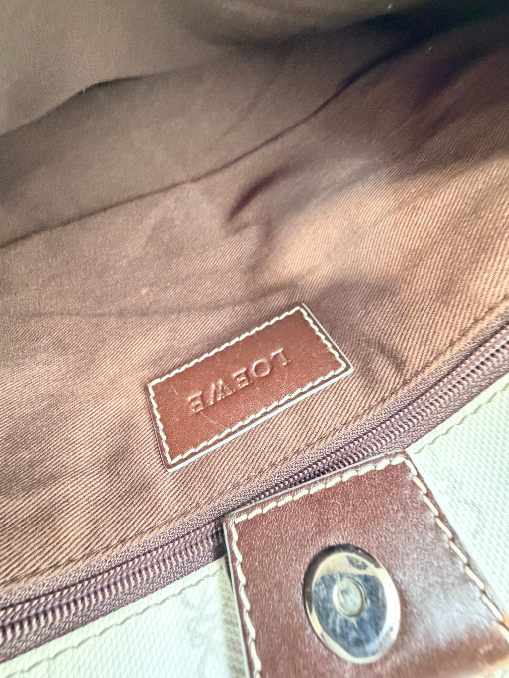 Loewe Anagram Canvas Tote