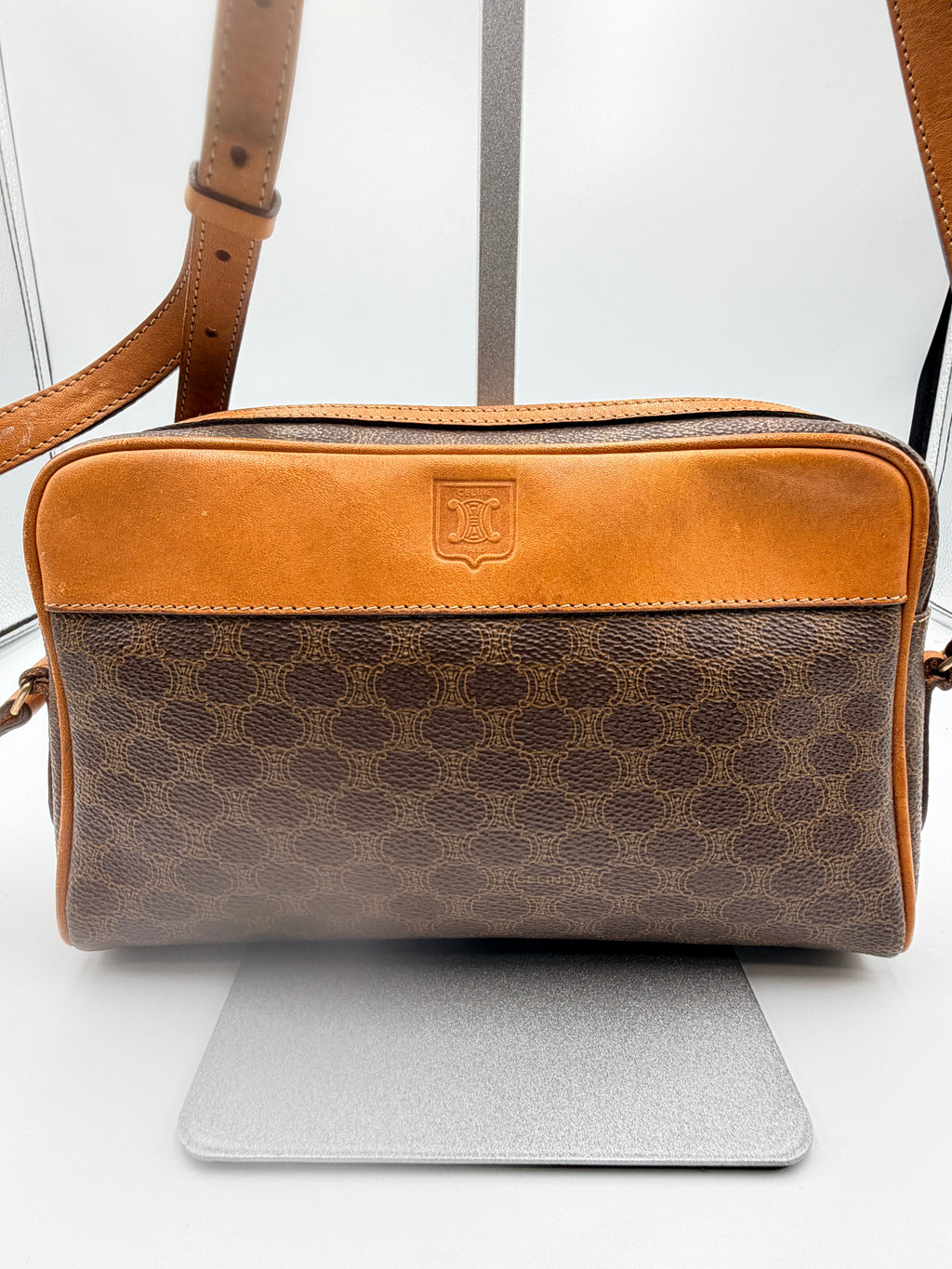 Celine Macadam Crossbody Camera Bag