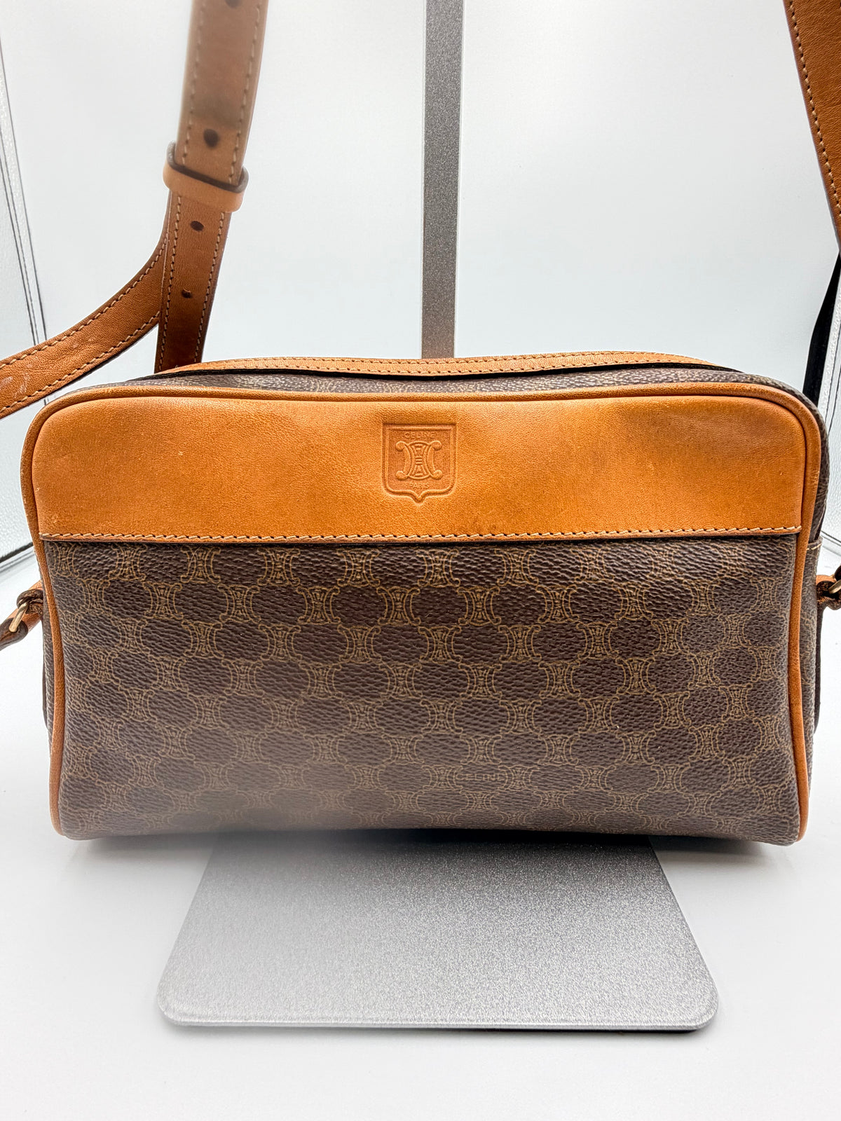 Celine Macadam Crossbody Camera Bag