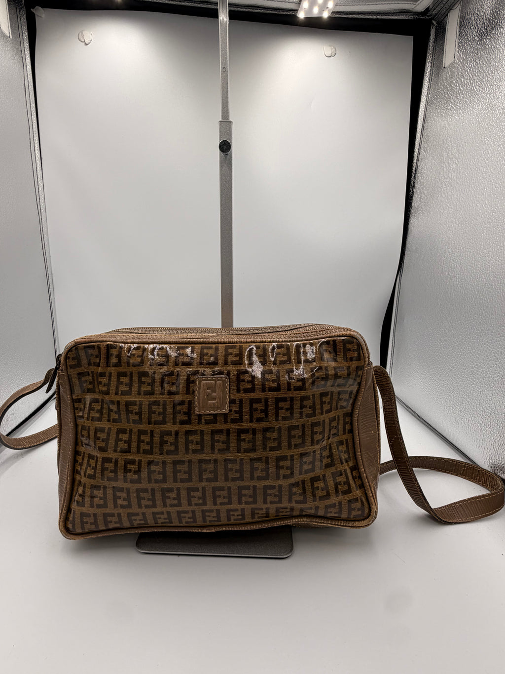 Fendi Zucca Crossbody Bag