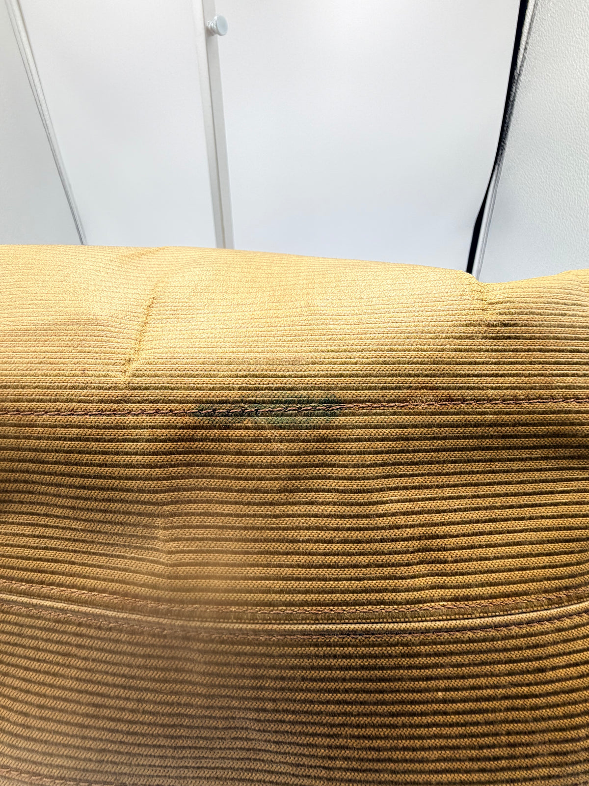 Yves Saint Laurent YSL Beige Canvas Boston Bag