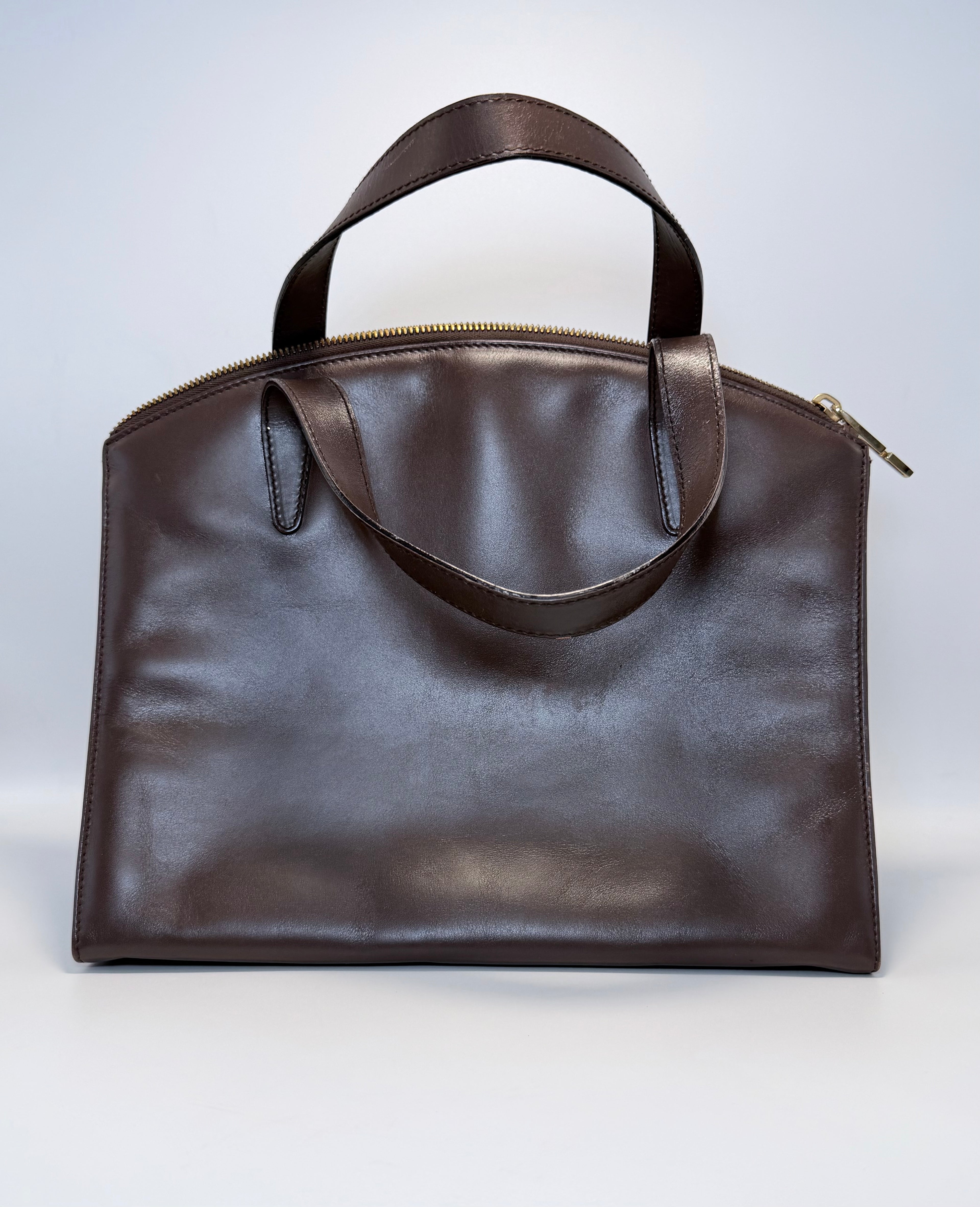 Vintage Gucci Leather Top Handle Bag