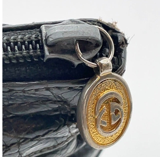 Gucci Vintage XL Leather Clutch