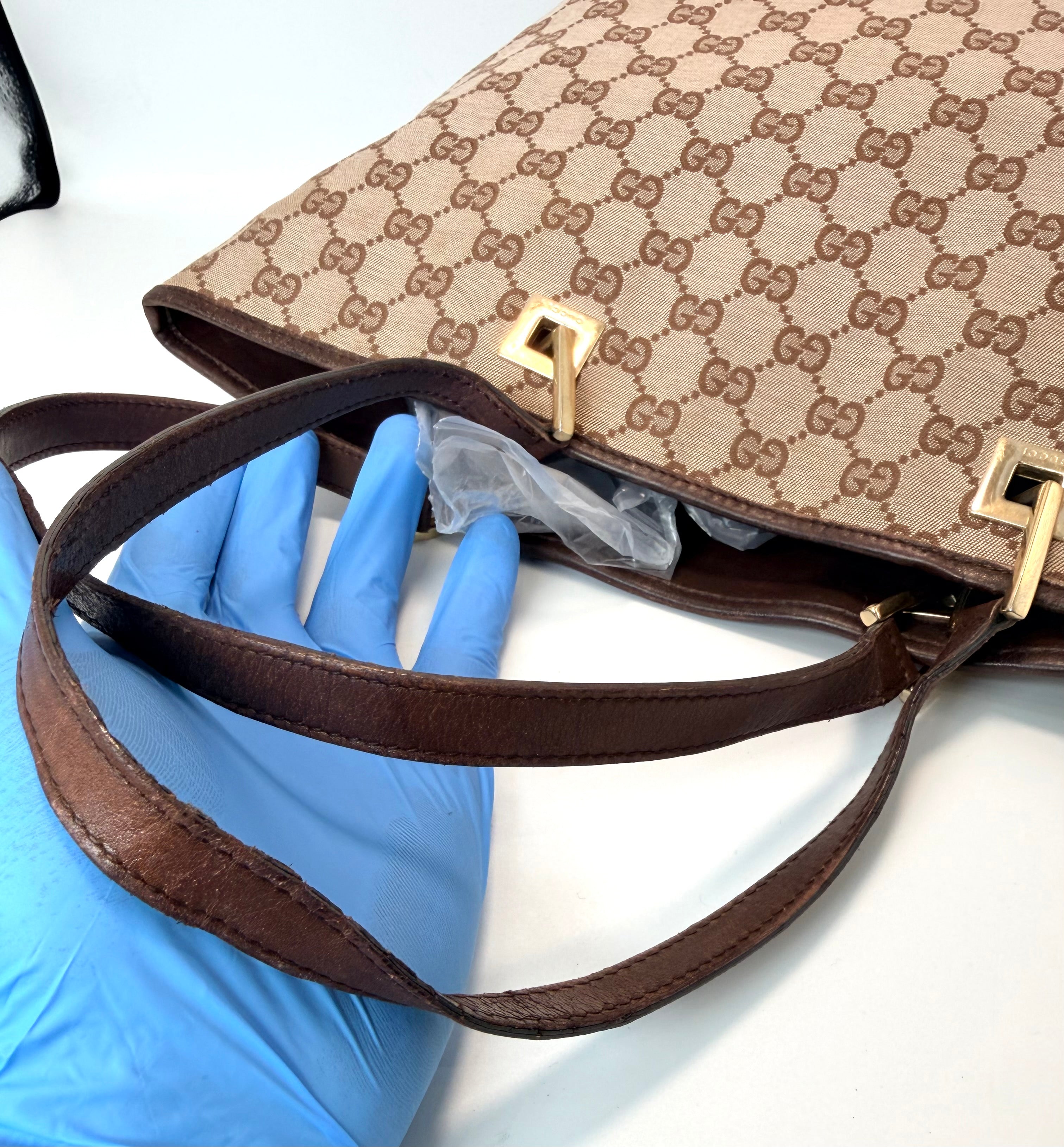 Brown Gucci GG Tote