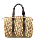 Christian Dior Trotter Monogram Boston Bag – Canvas & Leather