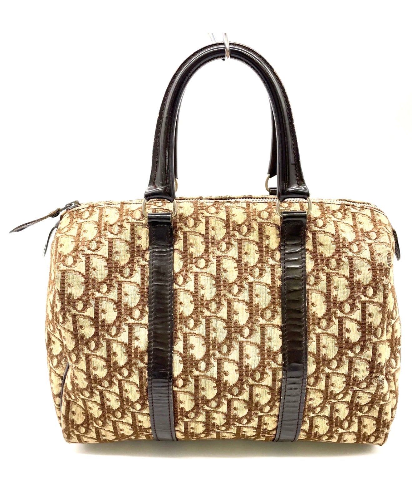 Christian Dior Trotter Monogram Boston Bag – Canvas & Leather
