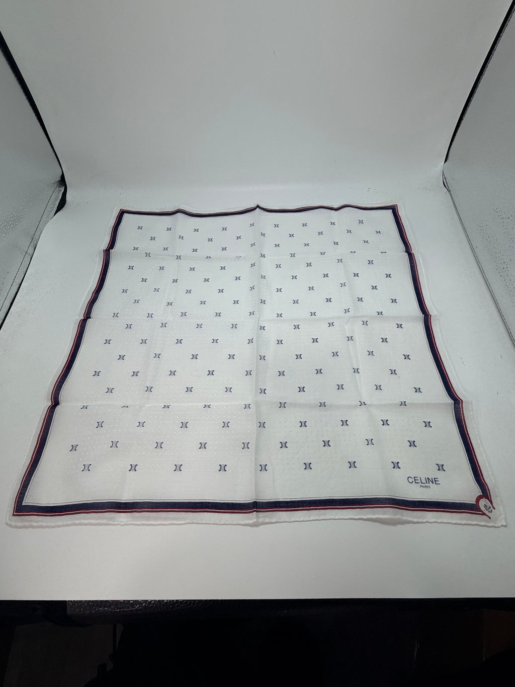 Celine Monogram Cotton Scarf