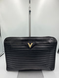 Valentino Garavani V Logo Clutch