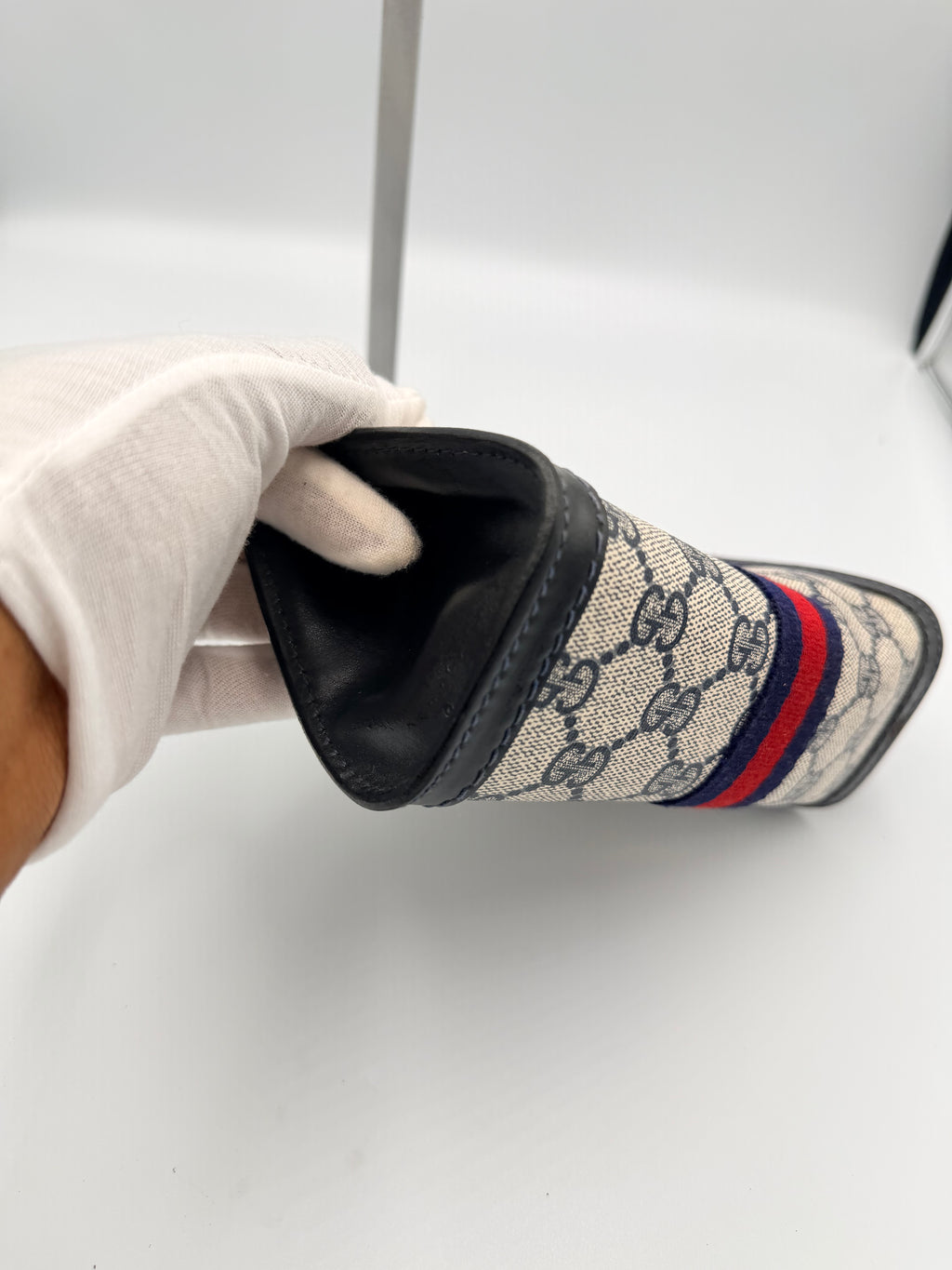 Gucci GG Supreme Web Clutch