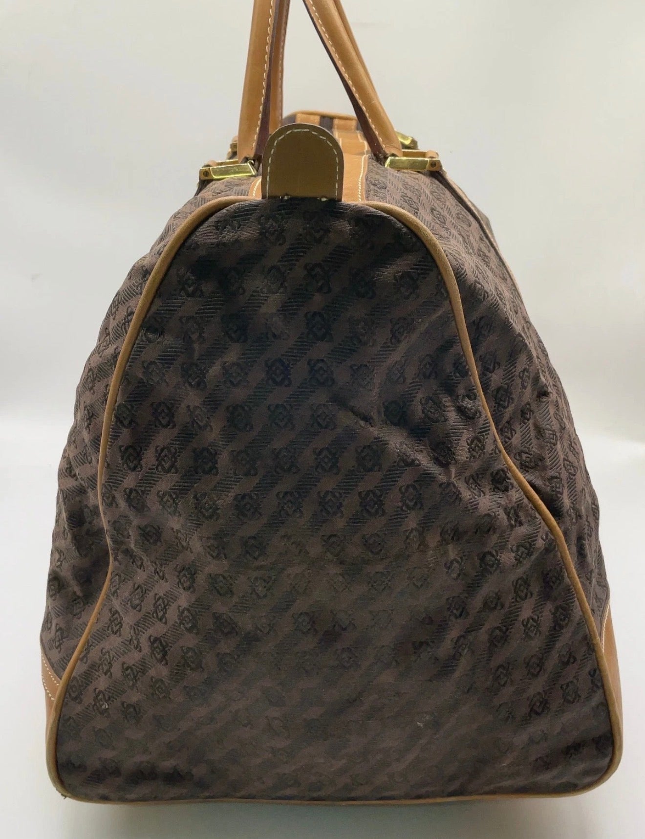 Loewe Anagram Travel Boston Bag with Lock – Large Duffle