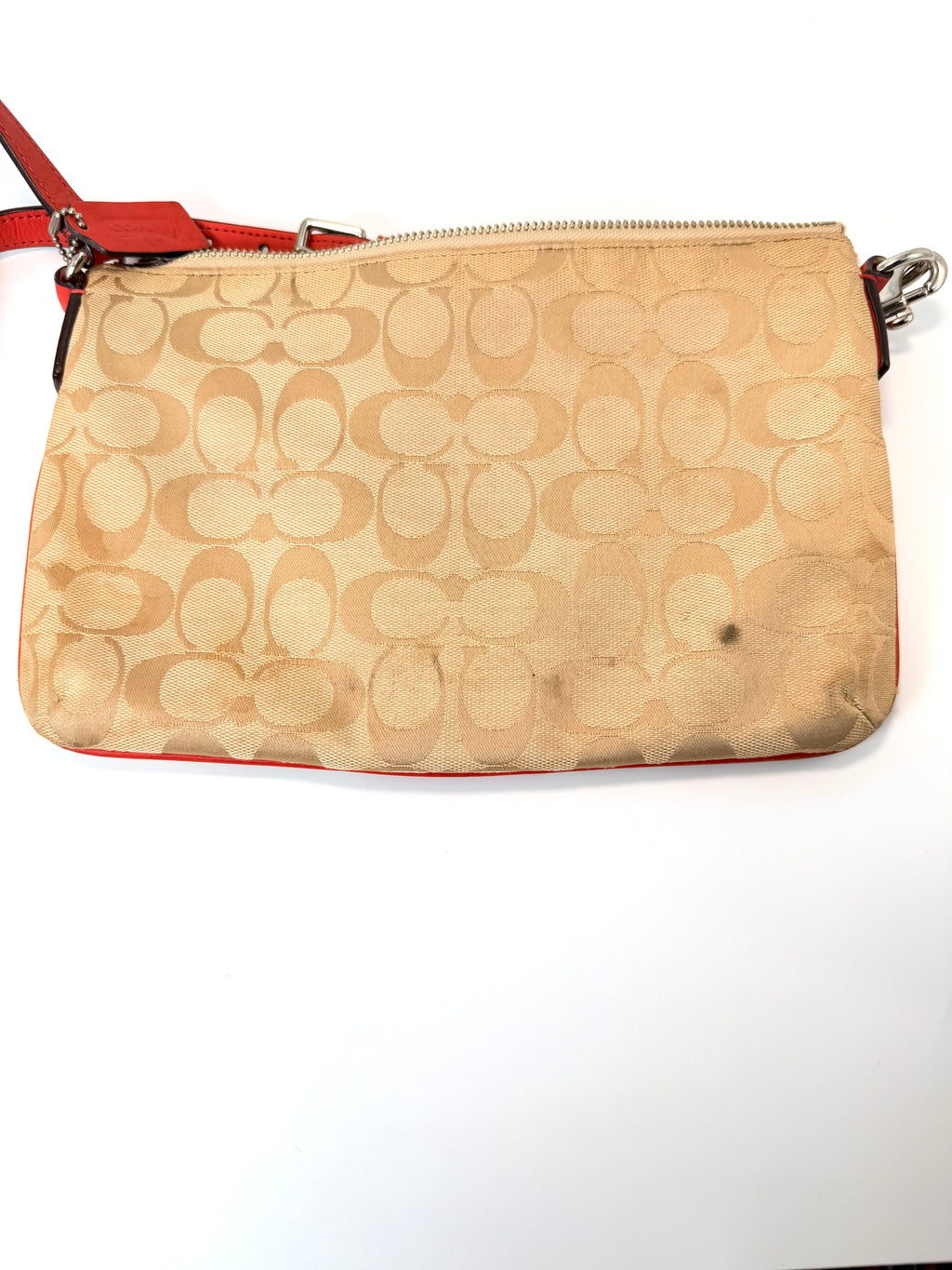 Coach Signature Canvas Crossbody – Red