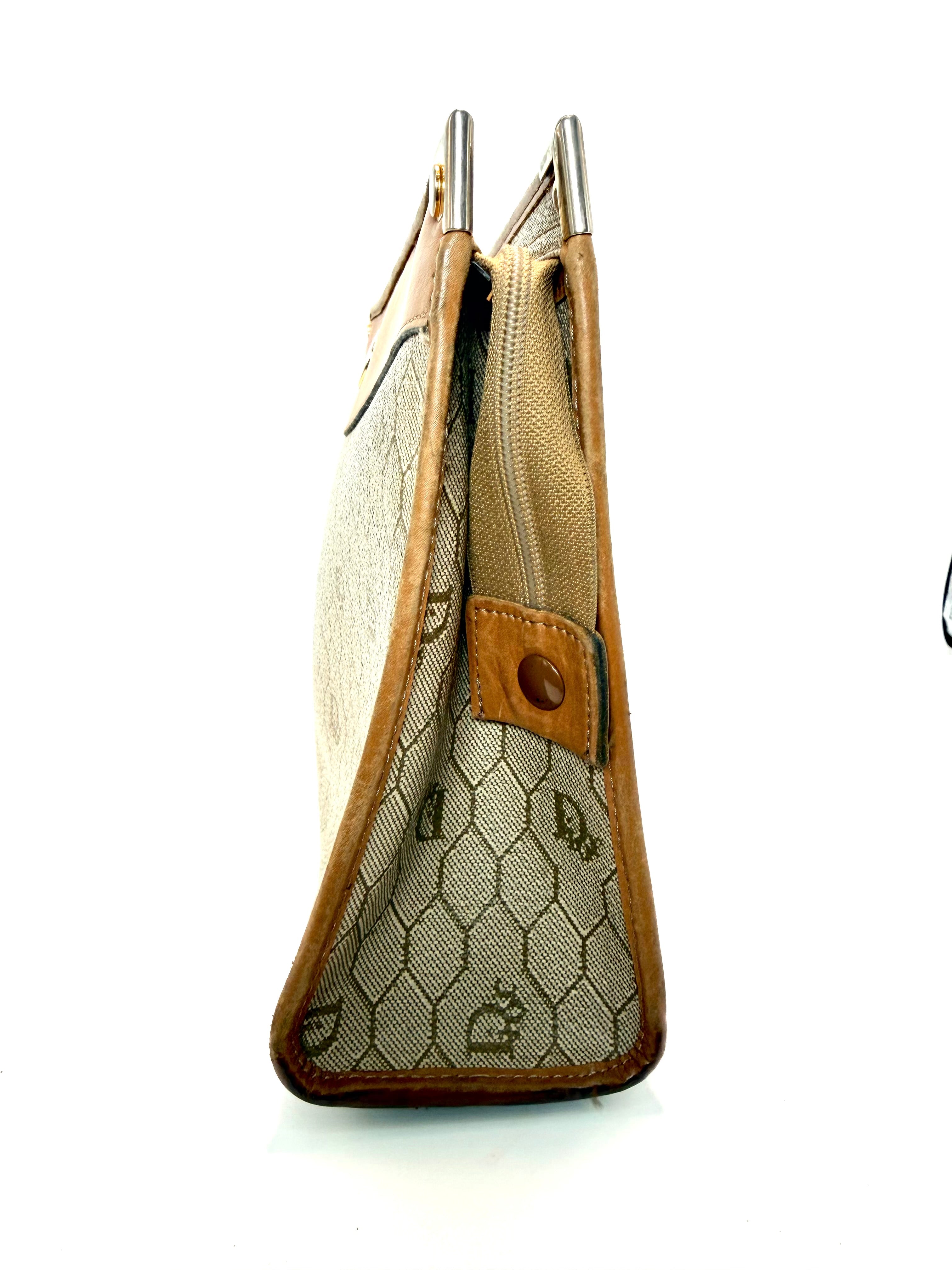 Vintage Christian Dior Honeycomb Clutch