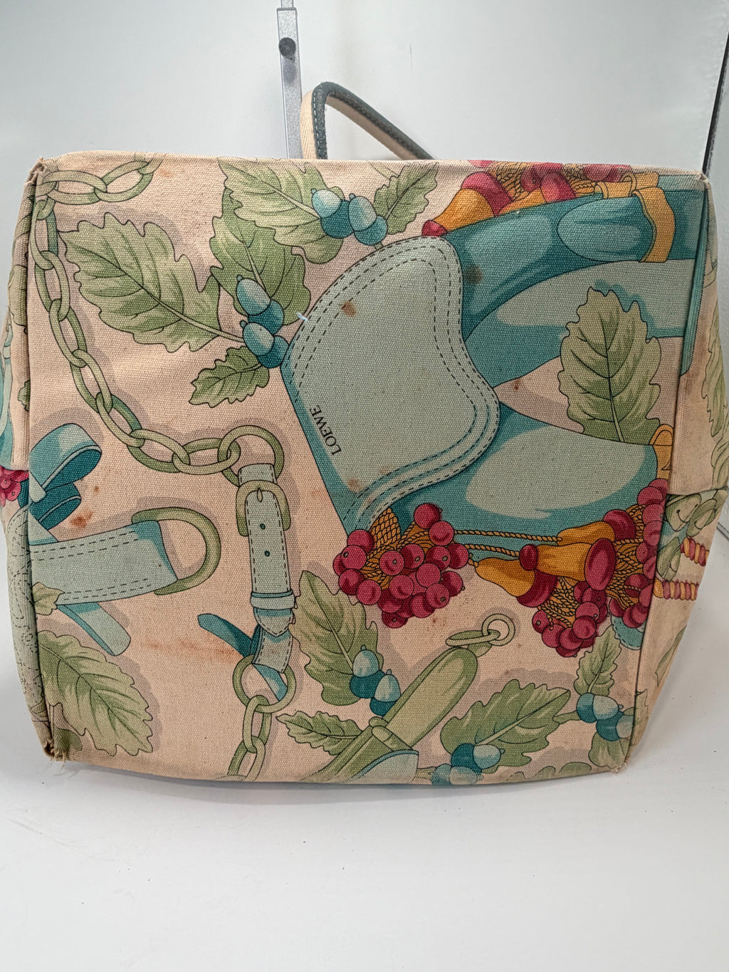 Loewe Printed Canvas Tote Bag