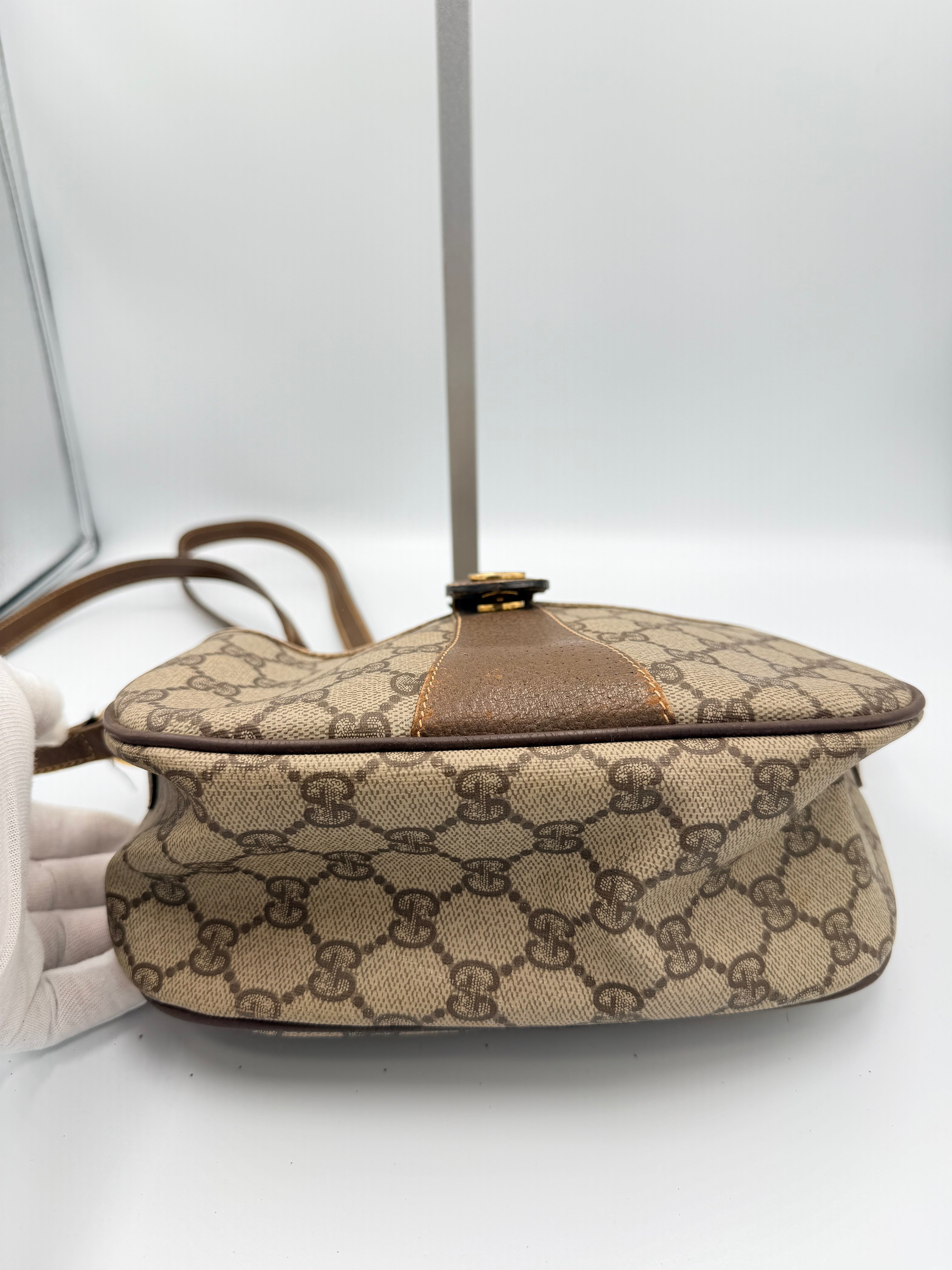 Gucci GG Supreme Web Crossbody Bag