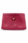 Valentino Vintage Logo Clutch - Red