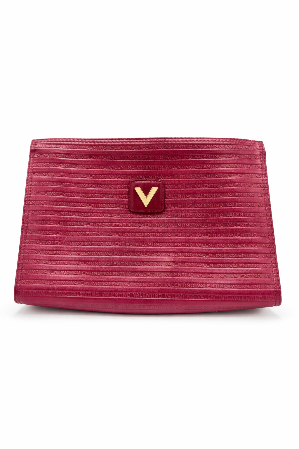 Valentino Vintage Logo Clutch - Red