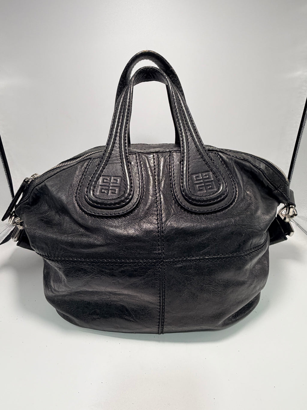 Givenchy Nightingale Small Leather Satchel