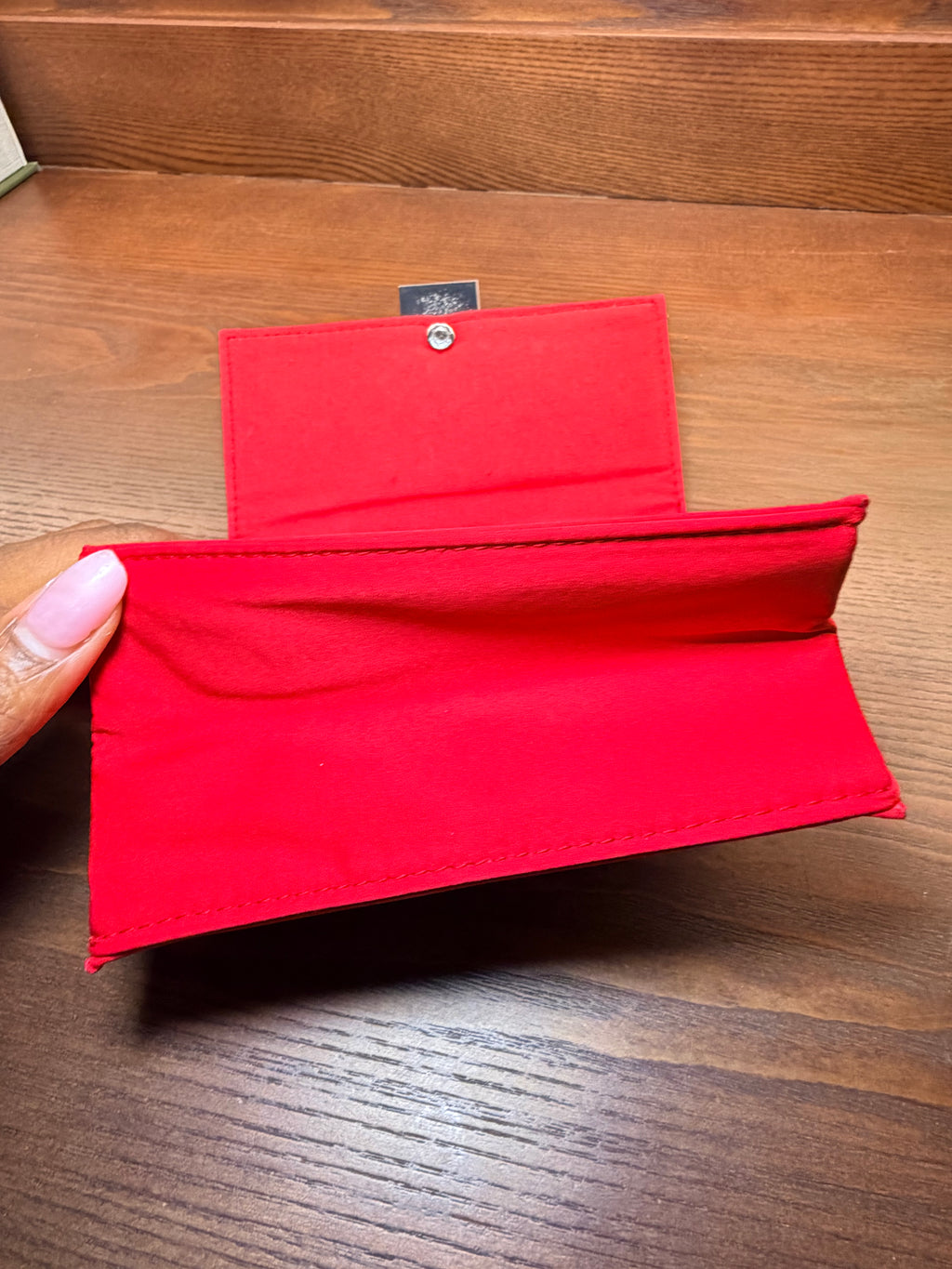 Givenchy Red Nylon Pouch