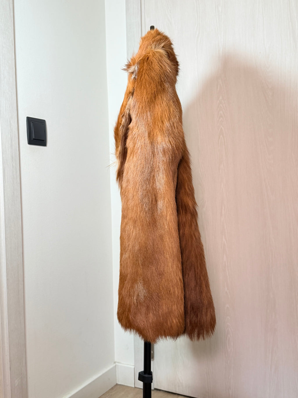 Vintage Sheared Mink Fur Coat (Brown) – Small/Medium