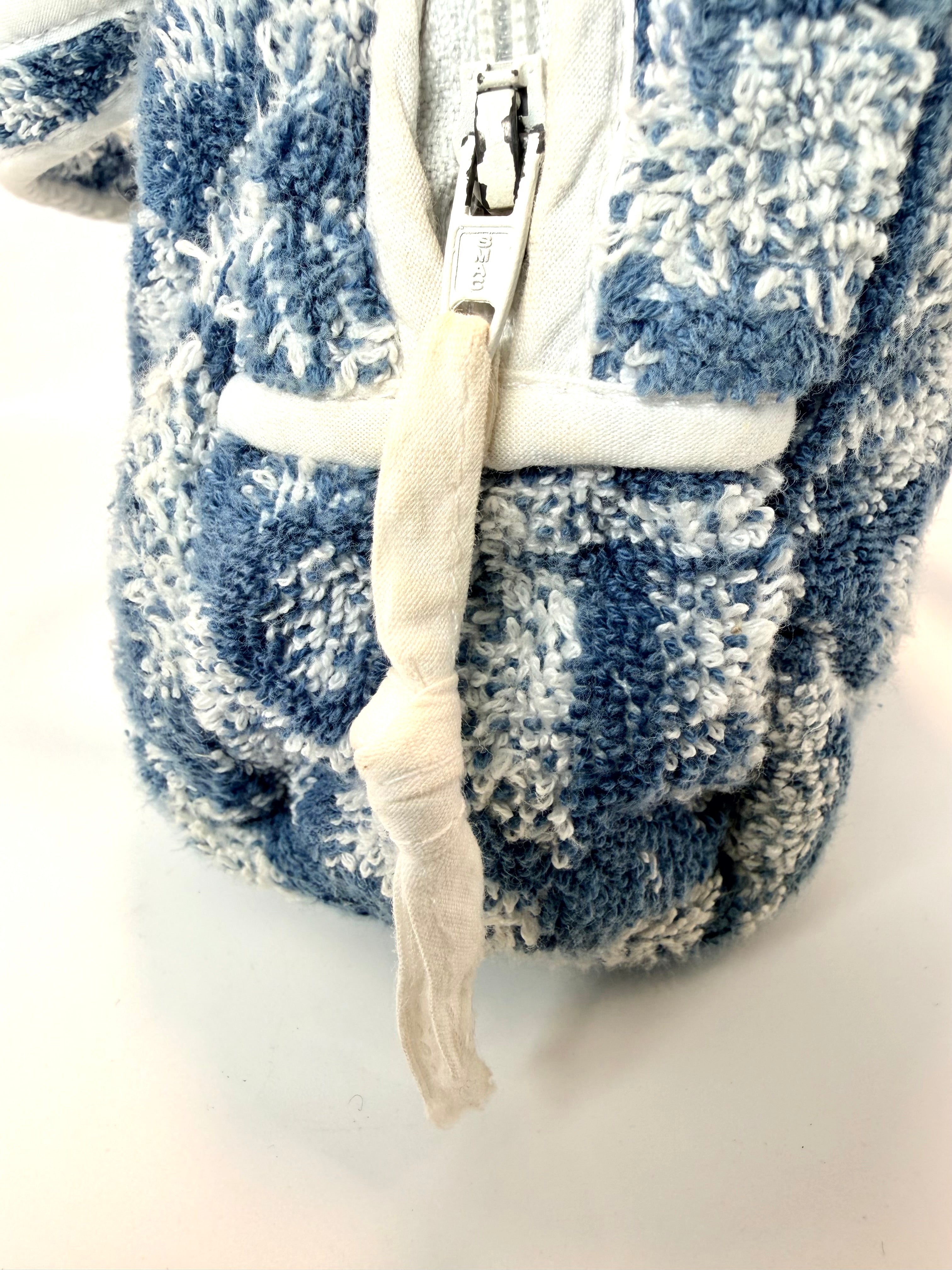 Christian Dior Mini Boston Bag (Terry Cloth)
